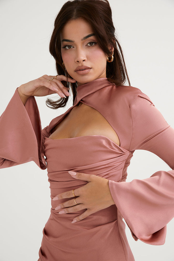Alina | Prom Cut-Out Mini Dress